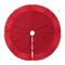 Glitzhome® Deluxe Velvet Ruffled Christmas Tree Skirt